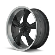 RIDLER 695 MATTE BLACK MACHINED 18x8 5x114.3 0MM 83.82MM