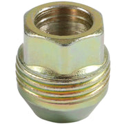 Dual Thread Acorn Zinc O/E Nut 1PC 60° Bulge-14x1.50mm-22mm