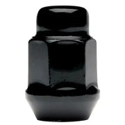 Acorn Black Nut 1PC 60° Bulge Seat-1/2’’ RH-19mm Hex