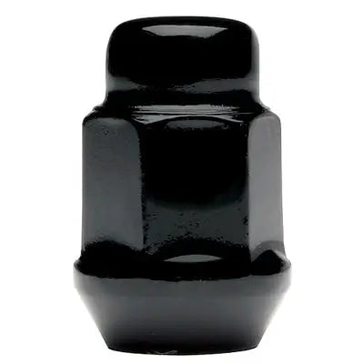 Acorn Black Nut 1PC 60° Bulge Seat-1/2’’ RH-19mm Hex