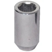 Tuner Chrome Nut 1PC 60° Seat-12x1.25mm-17/19/21mm Hex