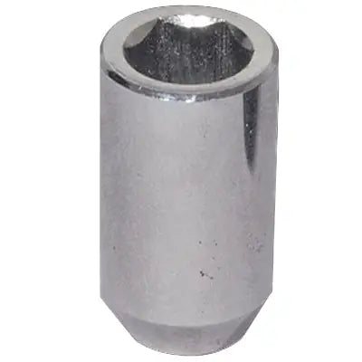 Tuner Chrome Nut 1PC 60° Seat-12x1.25mm-17/19/21mm Hex