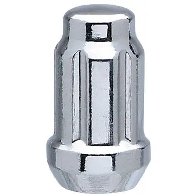 6 Spline Chrome Nut 1PC 60° Seat-12x1.50mm-17/19/21mm Hex