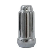 6 Spline XL Chrome Nut 1PC 60° Seat-1/2’’ RH-17/19/21mm Hex