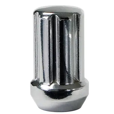 7 Spline Chrome Nut 1PC 60° Seat-14x2.00mm-21/22/24mm Hex