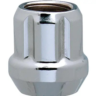 6 Spline Chrome O/E nut 1PC 60° Seat-12x1.25mm-17/19/21mm