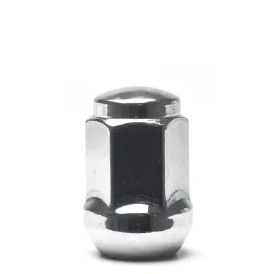 Acorn Chrome Nut 1PC R12 Radius Seat-12x1.50mm-19mm Hex