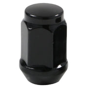 Acorn Black Nut 1PC 60° Bulge Seat-12x1.50mm-19mm Hex