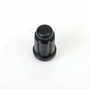 6 Spline Matte Black Nut 2PC 60° Seat-12x1.50mm-17/19/21mm