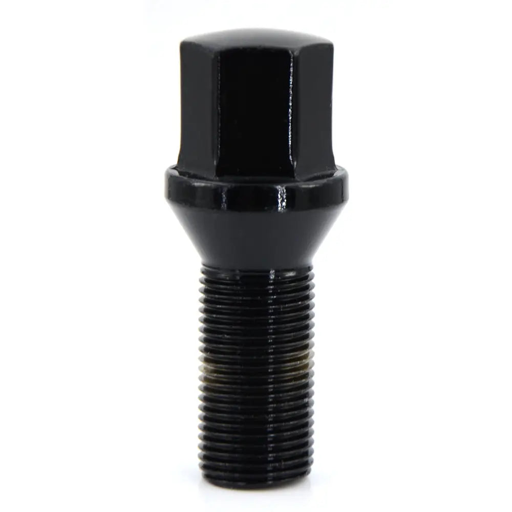 Acorn Black Bolt 60° Seat-15x1.25mm-28mm Shank-17mm Hex
