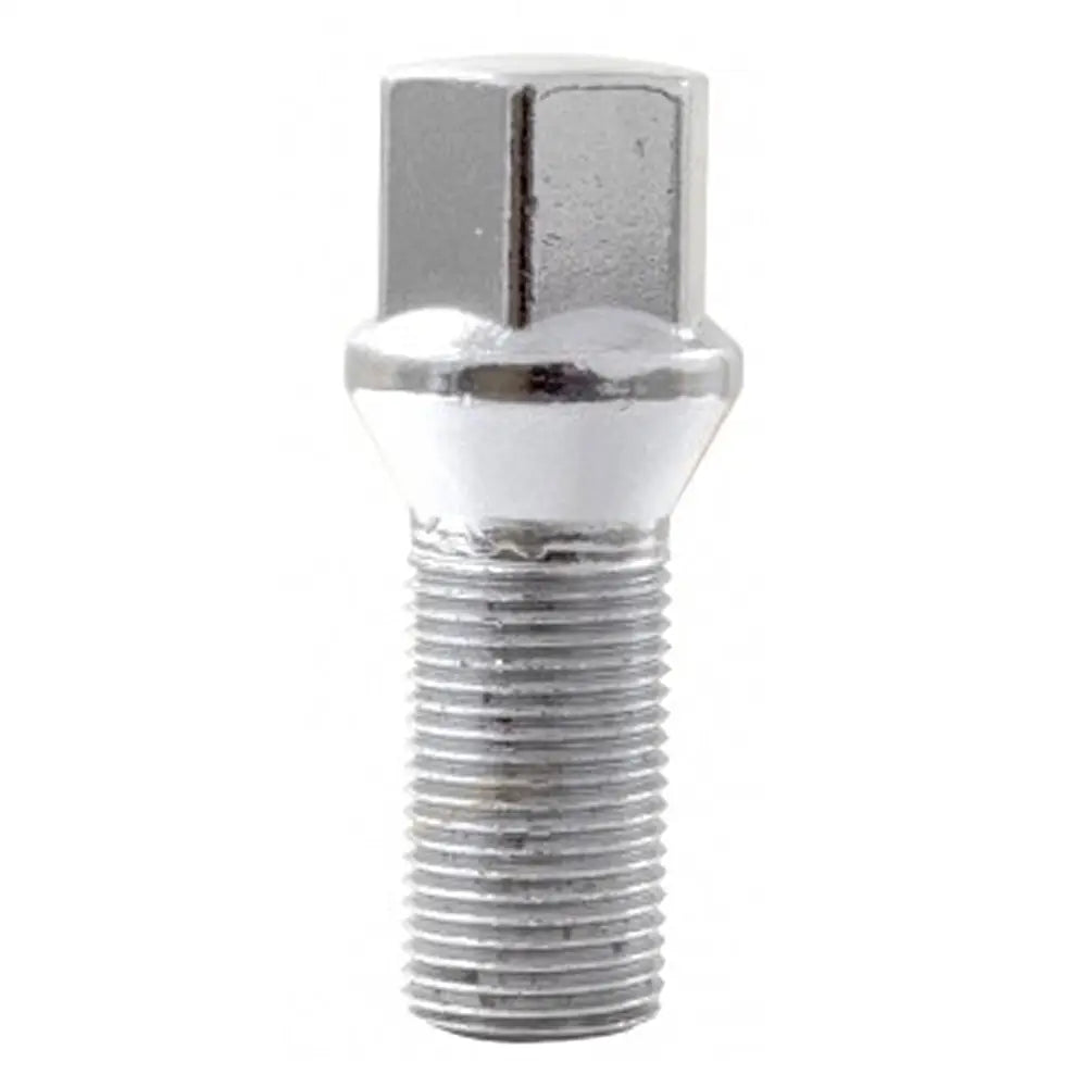 Acorn Chrome Bolt 60° Seat-15x1.25mm-28mm Shank-17mm Hex