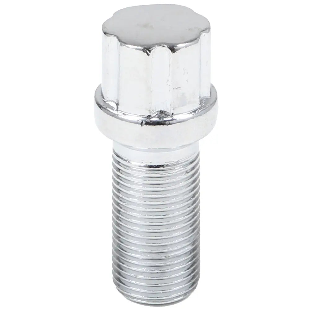 6 Spline Chrome Bolt R14 Radius Seat-15x1.25mm-28mm