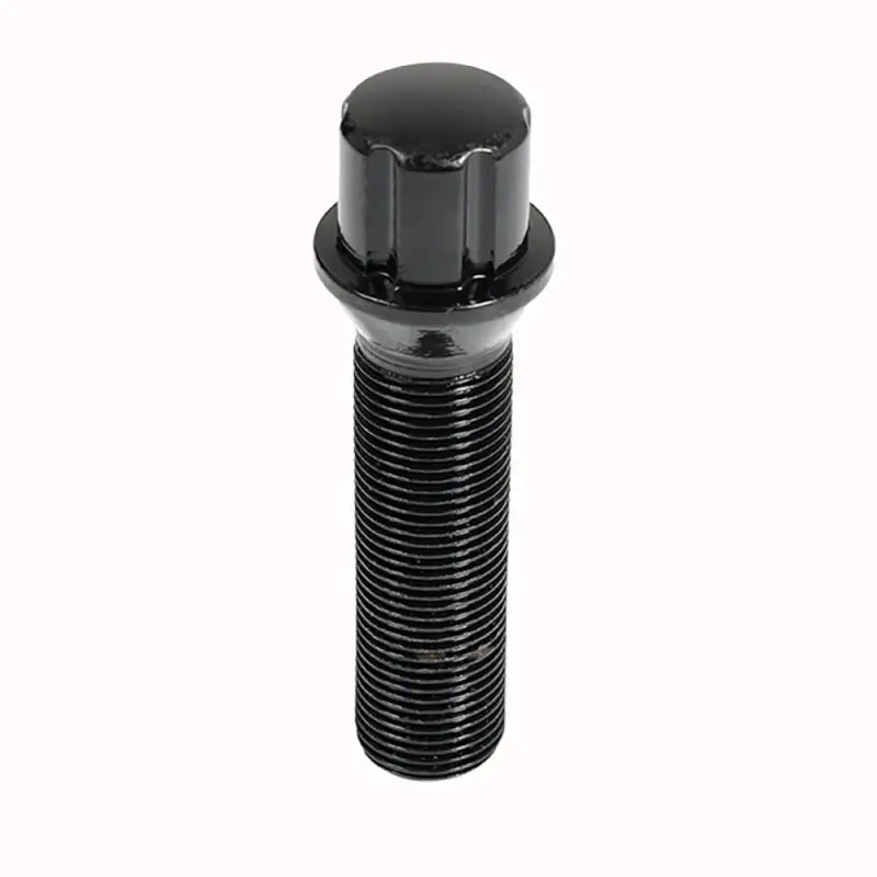 6 Spline Black Bolt 60° Seat-15x1.25mm-50mm Shank-17/19mm