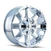MAYHEM CHAOS 8030 CHROME 20x9 6x135/6x139.7 -12MM 106MM