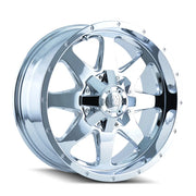MAYHEM TANK 8040 CHROME 20x9 8x165.1/8x170 -12MM 130.8MM