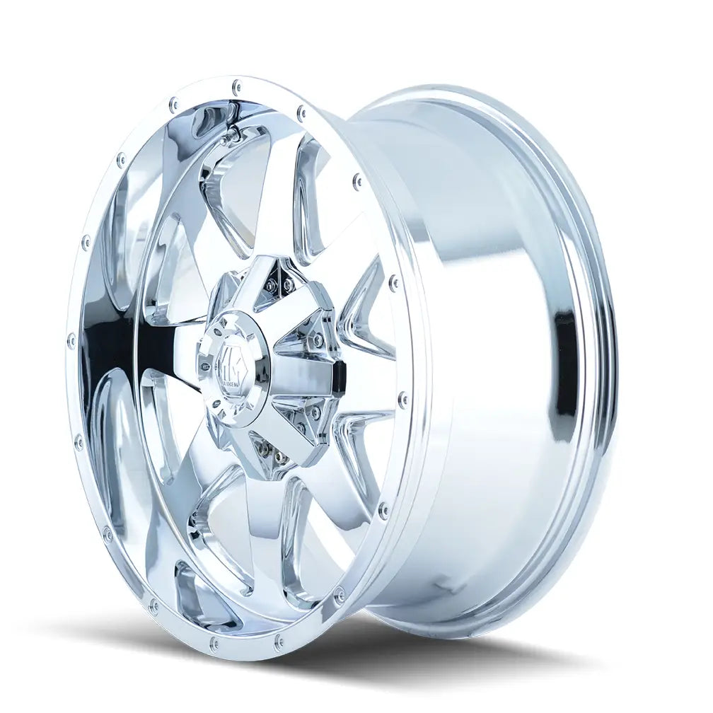MAYHEM TANK 8040 CHROME 20x9 8x165.1/8x170 -12MM 130.8MM