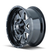 MAYHEM TANK 8040 GLOSS BLACK MILLED 18x9 8x165.1/8x170