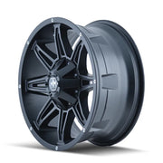 MAYHEM RAMPAGE 8090 MATTE BLACK 20x10 8x180 -25MM 124.1MM