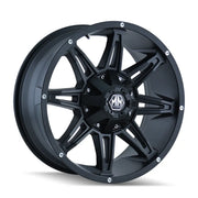 MAYHEM RAMPAGE 8090 MATTE BLACK 18x9 5x114.3/5x127 -12MM