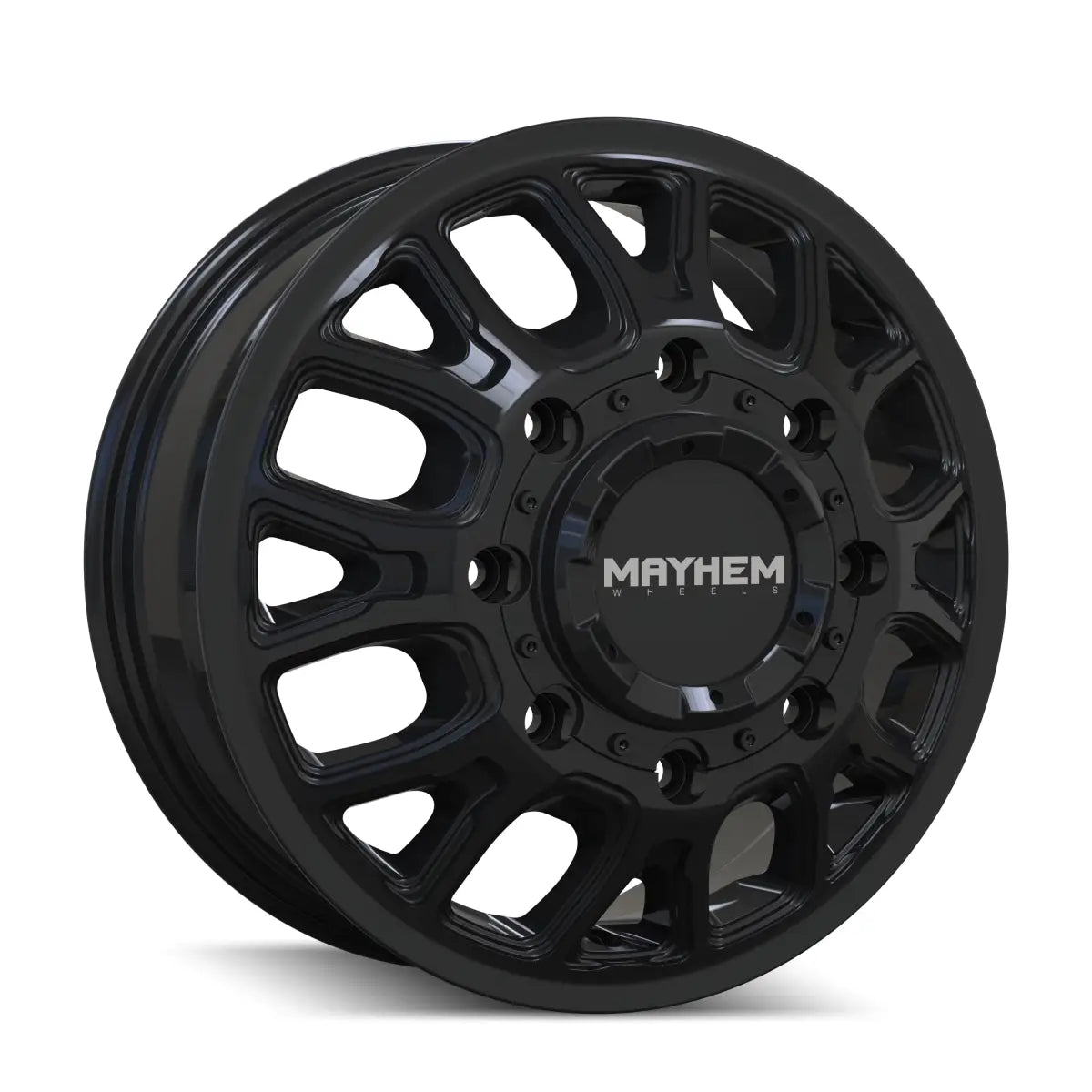 MAYHEM COGENT DUALLY 8107D GLOSS BLACK 17x6.5 8x165.1 125MM