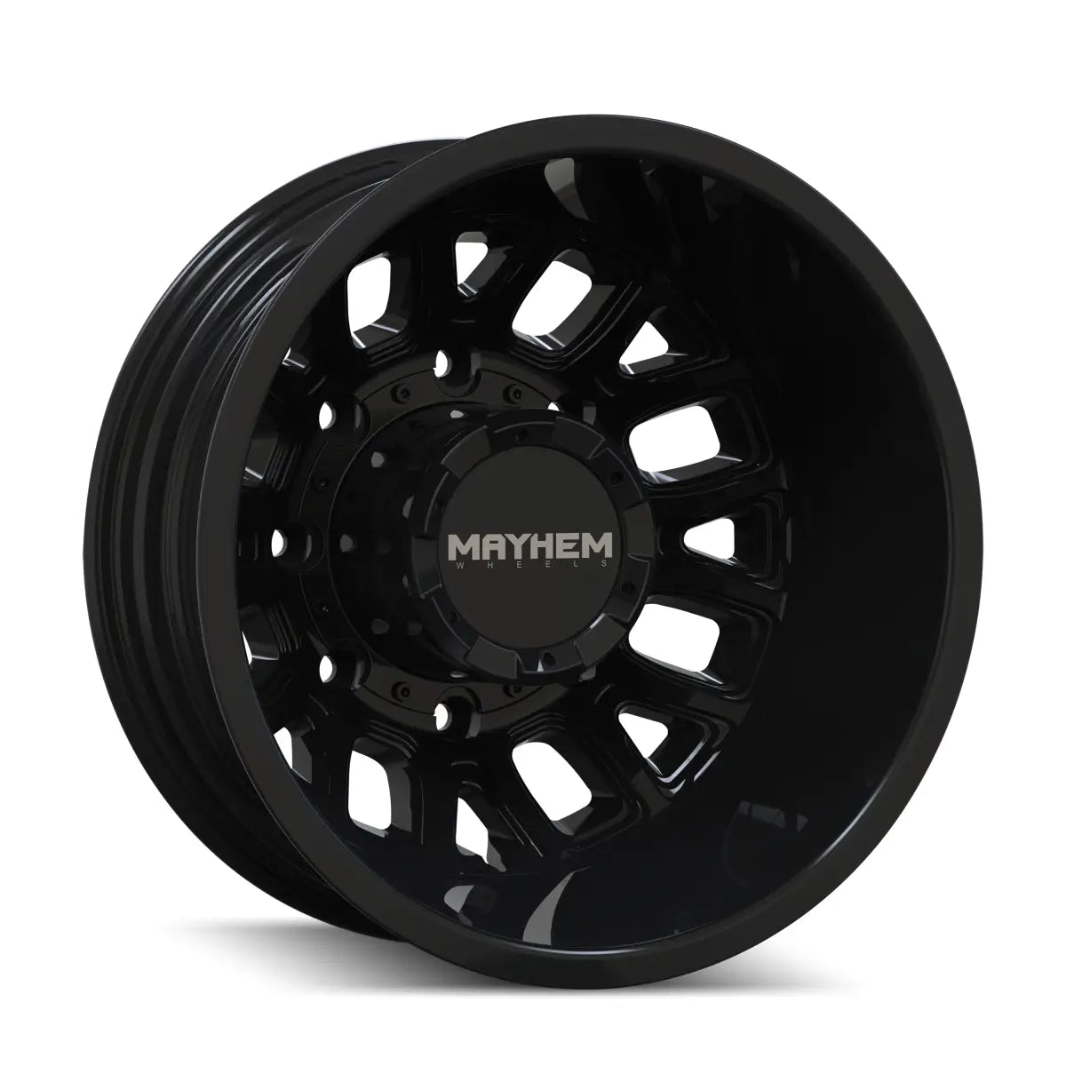 MAYHEM COGENT DUALLY 8107D GLOSS BLACK 17x6.5 8x165.1
