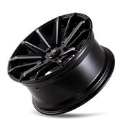 MAYHEM CROSSFIRE 8109 GLOSS BLACK MILLED 22x9.5 5x150 25MM