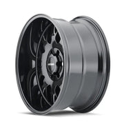 MAYHEM TRIPWIRE 8110 GLOSS BLACK MILLED 20x10 6x135/6x139.7