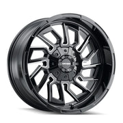 MAYHEM FLYWHEEL 8111 GLOSS BLACK MILLED 20x10 5x127/5x139.7