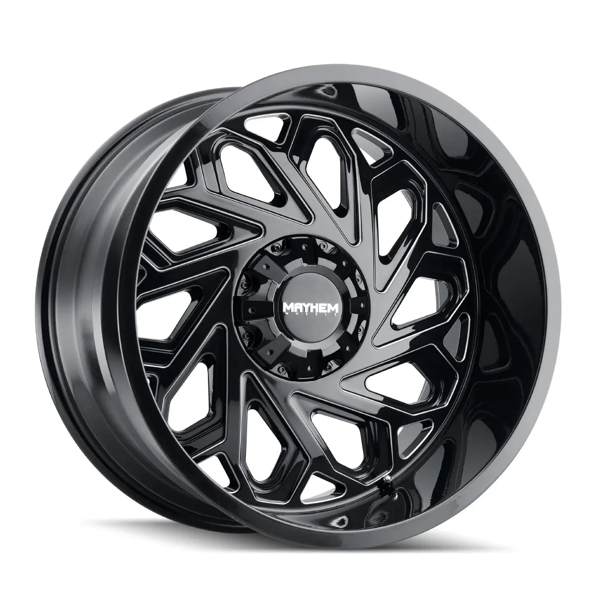 MAYHEM ESSEx 8112 GLOSS BLACK MILLED 20x9 8x170 0MM 125.2MM