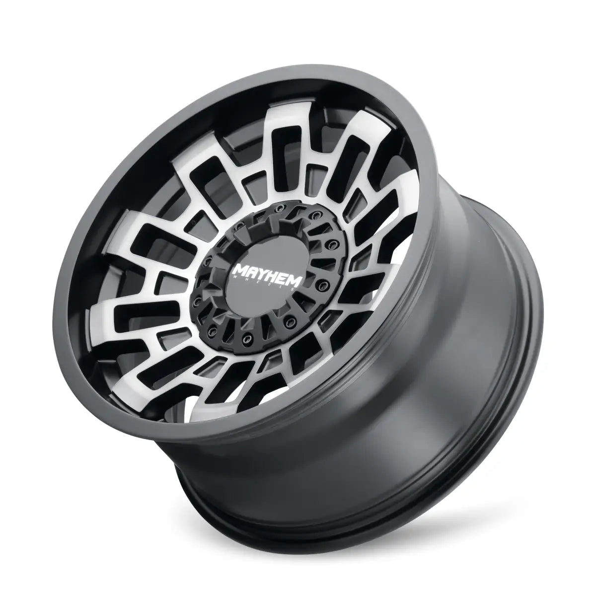 MAYHEM CORTEx 8113 MATTE BLACK W/MACHINED DART TINT 20x9