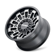 MAYHEM CORTEx 8113 MATTE BLACK W/MACHINED DART TINT 17x9