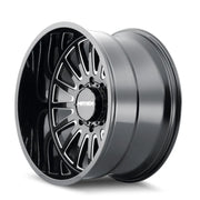 MAYHEM UTOPIA 8114 GLOSS BLACK MILLED 20x9 8x165.1 0MM