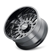 MAYHEM UTOPIA 8114 GLOSS BLACK MILLED 20x9 8x165.1 0MM