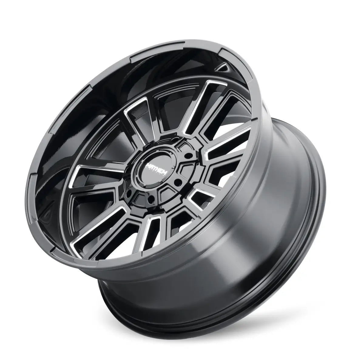 MAYHEM APOLLO 8115 GLOSS BLACK MILLED 20-9 8x165.1 0MM