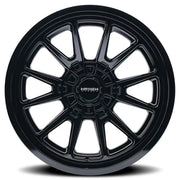 MAYHEM INTREPID 8116 GLOSS BLACK 18x9 8x165.1 -12MM 125.2MM
