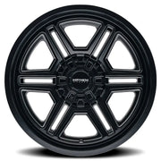 MAYHEM HERMOSA 8117 MATTE BLACK 20x10 8x165.1 -25MM 130.8MM