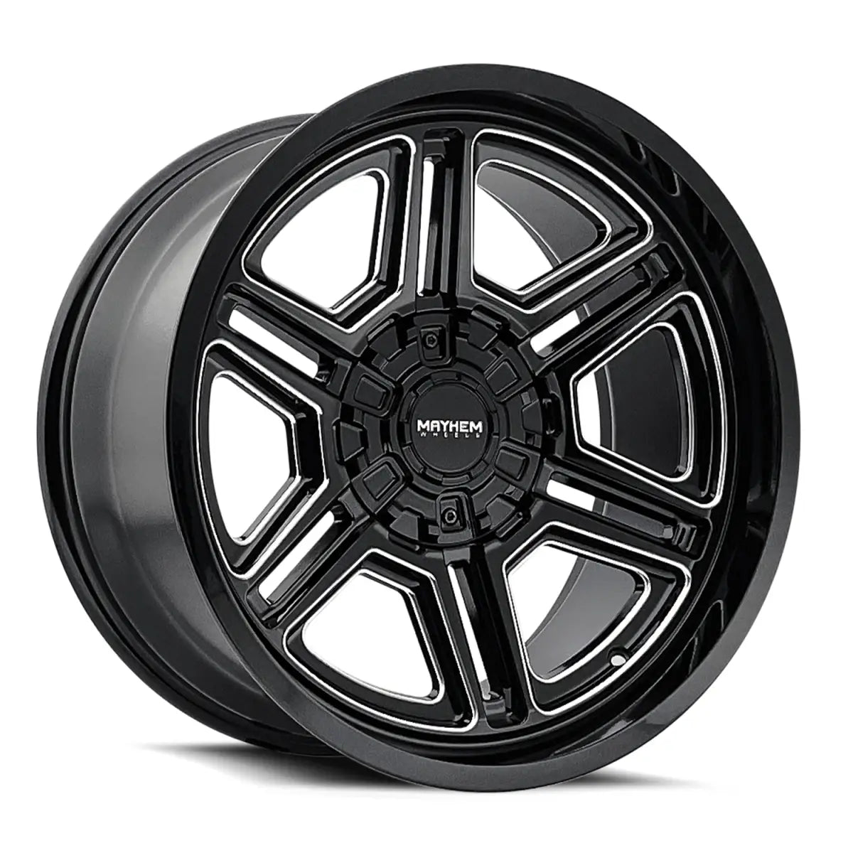 MAYHEM HERMOSA 8117 BLACK MILLED 20x12 6x135/6x139.7 -44MM
