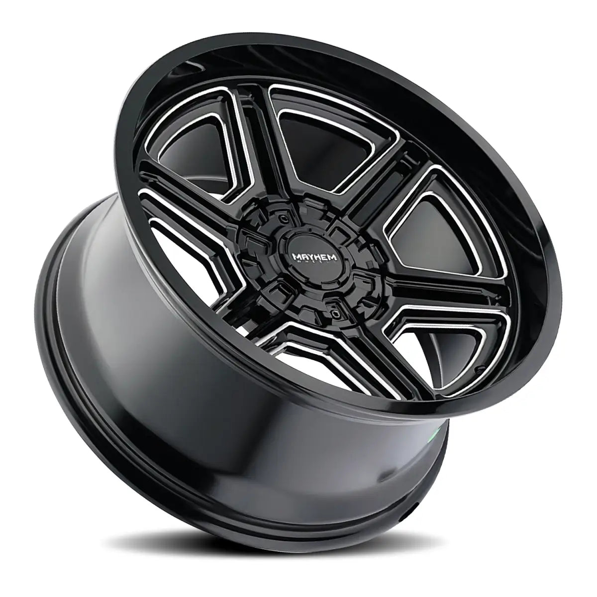 MAYHEM HERMOSA 8117 BLACK MILLED 20x12 6x135/6x139.7 -44MM