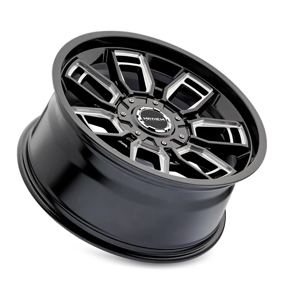 MAYHEM ORDINANCE 8118 GLOSS BLACK MILLED 20x9 5x127/5x139.7