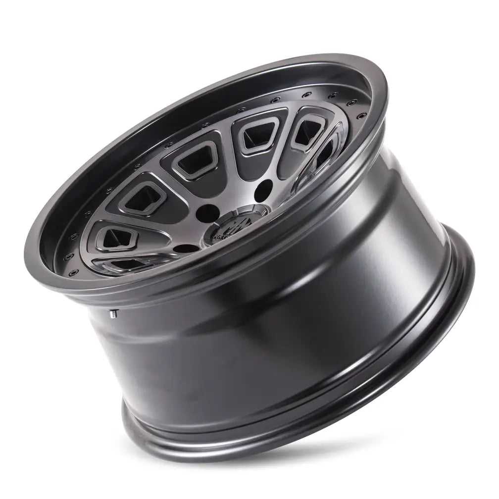 MAYHEM FLAT IRON 8301 MATTE BLACK W/ DARK TINT 20x9 6x135