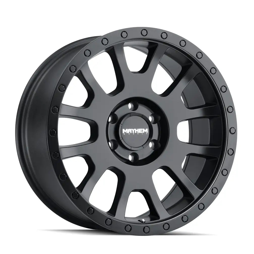 MAYHEM SCOUT 8302 MATTE BLACK 20x9 6x135 0MM 87.1MM