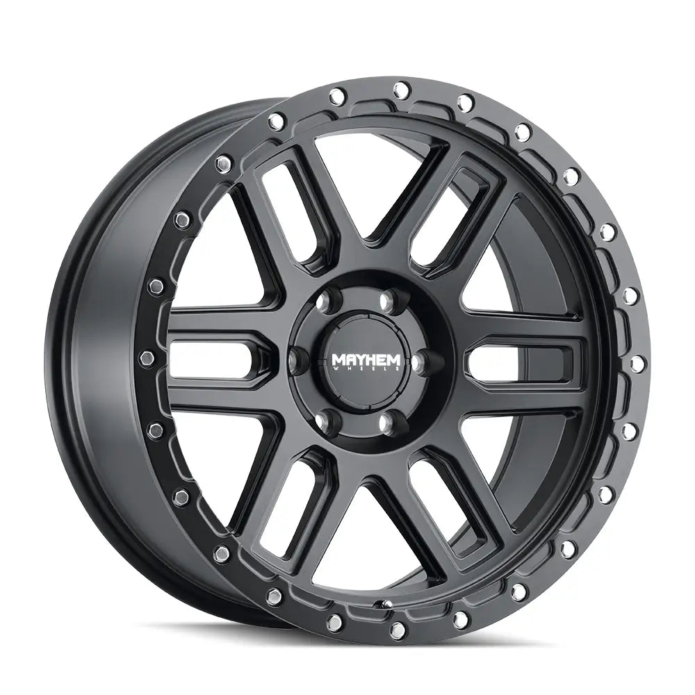 MAYHEM DELTA 8304 MATTE BLACK 20x9 8x180 0MM 124.2MM