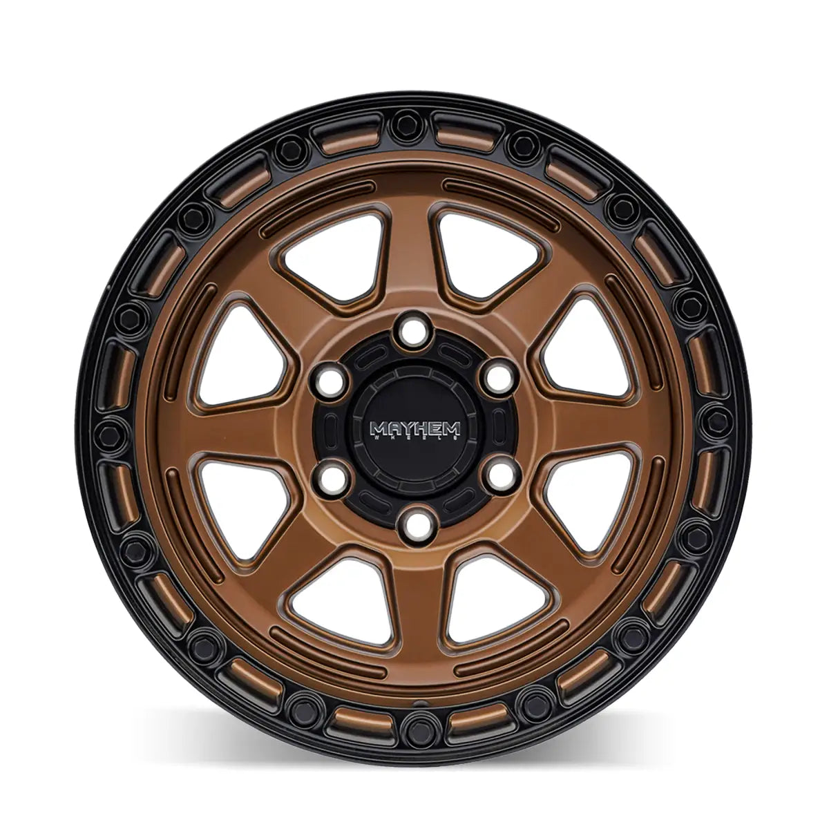 MAYHEM RIDGELINE 8306 SATIN BRONZE 17x8.5 5x127 -6MM 78.1MM