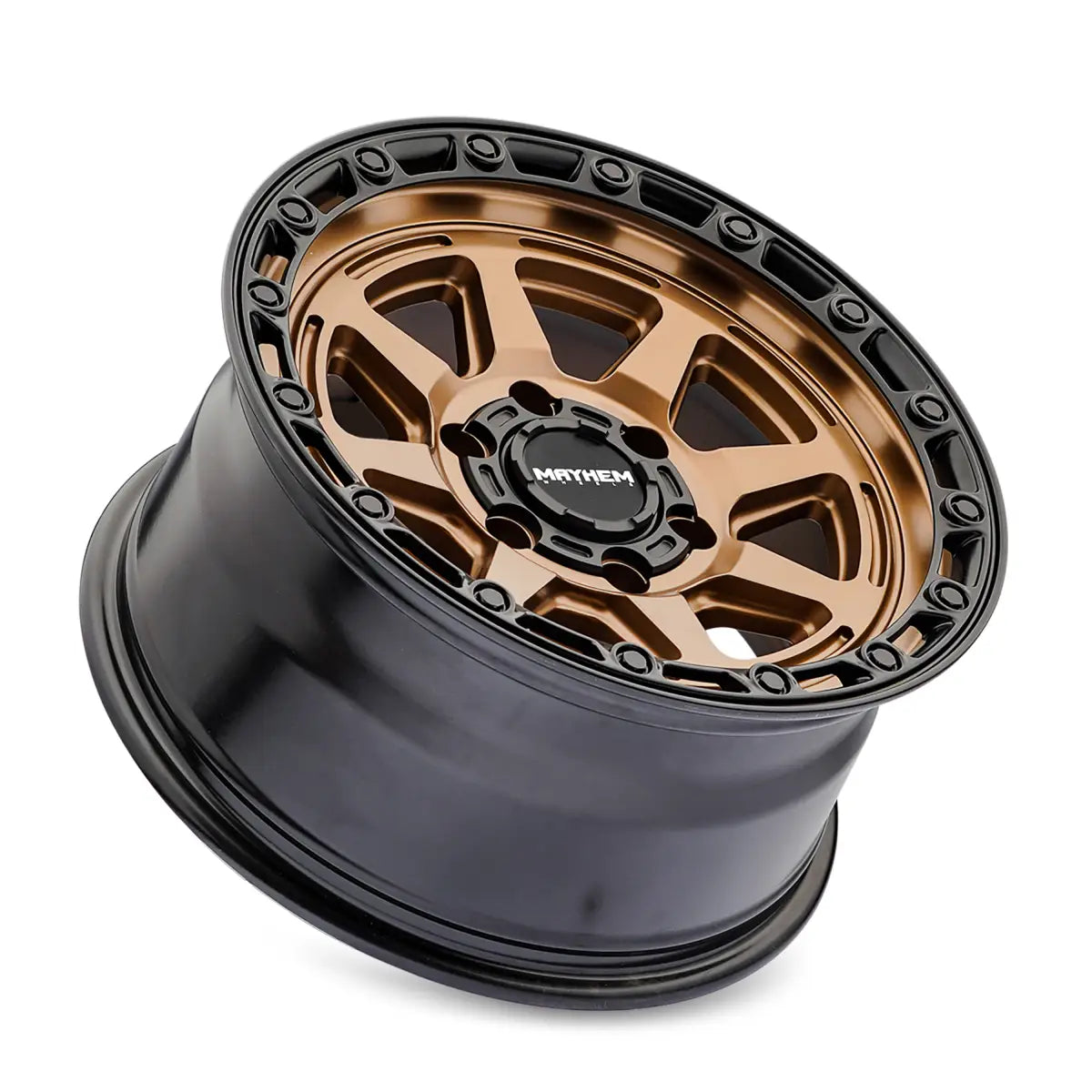 MAYHEM RIDGELINE 8306 SATIN BRONZE 17x8.5 5x127 -6MM 78.1MM