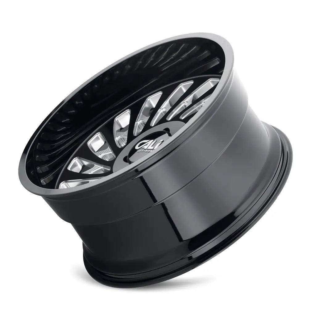 CALI OFF-ROAD SWITCHBACK 9108 GLOSS BLACK MILLED 20x12