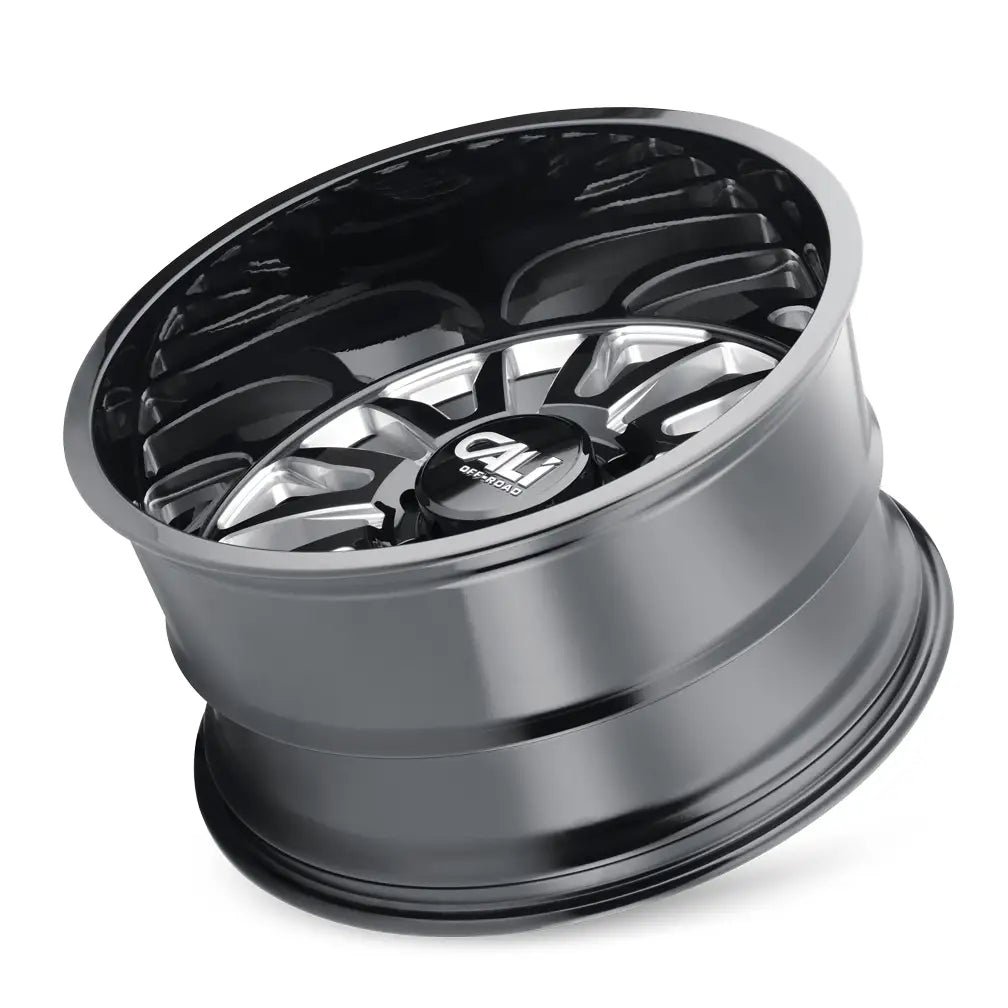 CALI OFF-ROAD SUMMIT 9110 GLOSS BLACK MILLED 20x12 6x139.7