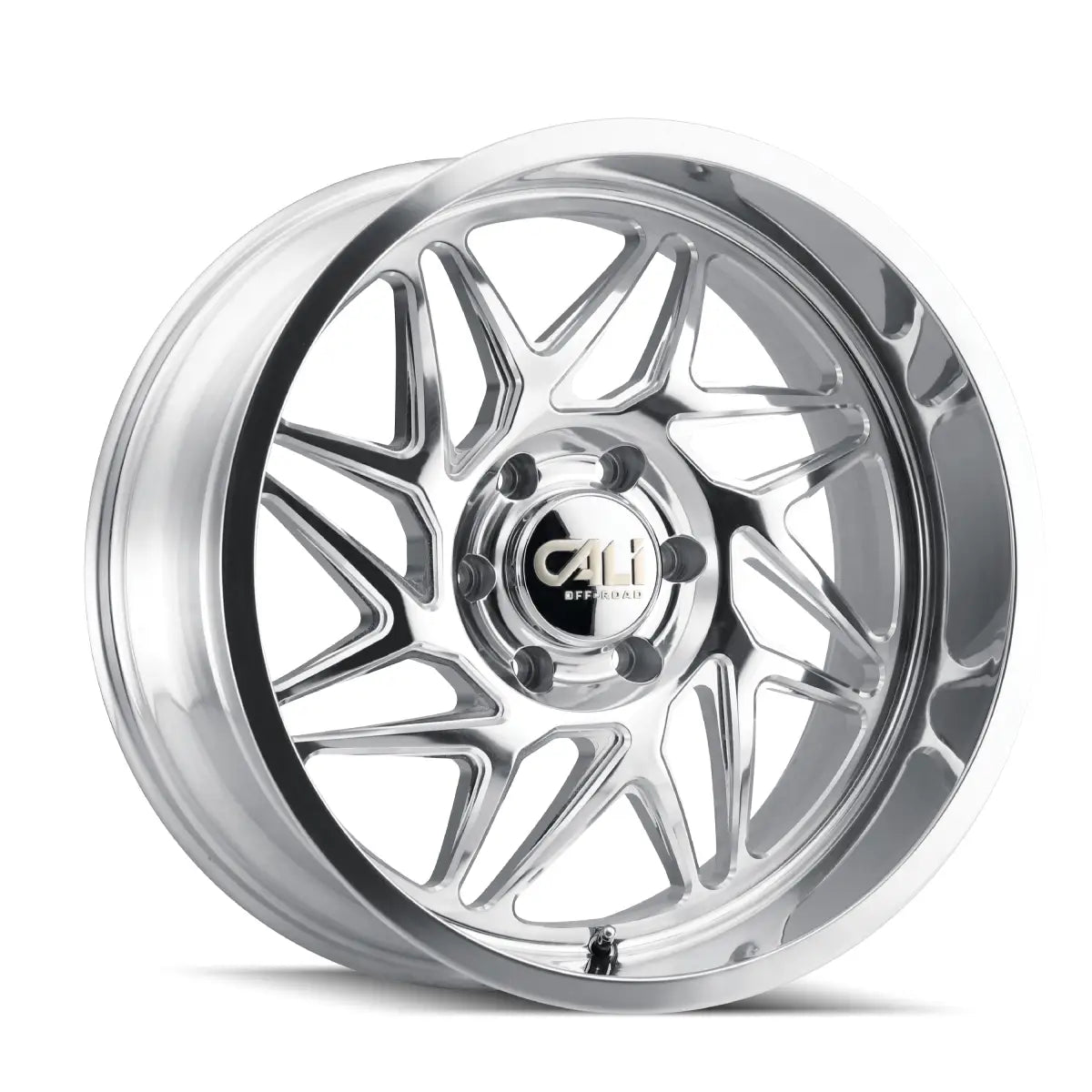CALI OFF-ROAD GEMINI 9112 POLISHED 20x10 5x127 -25MM 71.5MM