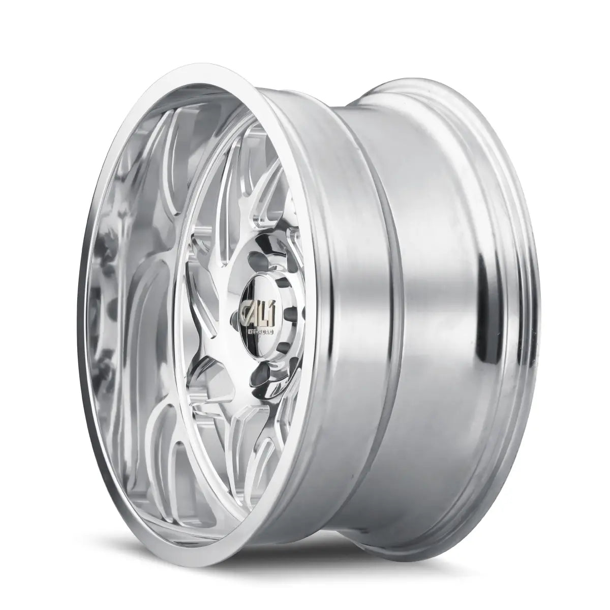 CALI OFF-ROAD GEMINI 9112 POLISHED 22x12 8x165.1 -51MM