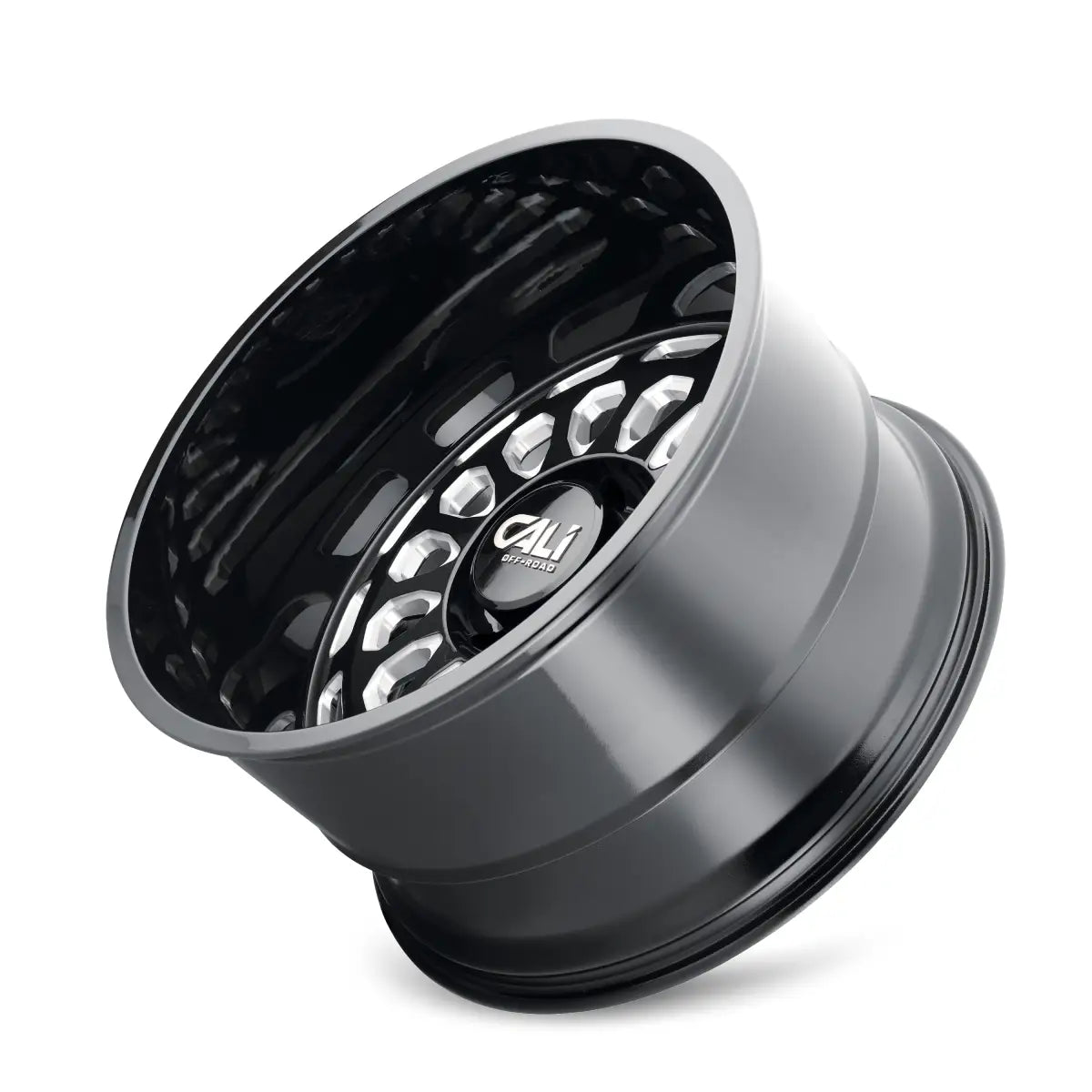 CALI OFF-ROAD PARADOx 9113 GLOSS BLACK MILLED 20x9 6x135