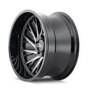 CALI OFF-ROAD PURGE 9114 GLOSS BLACK MILLED 24x14 8x170